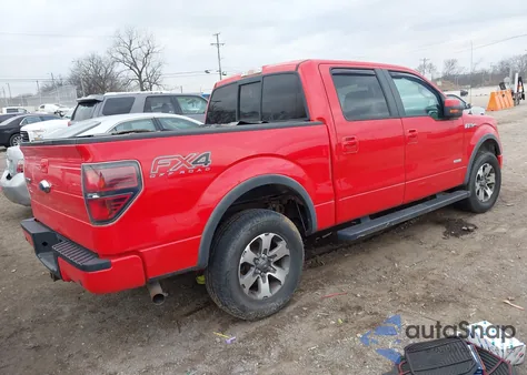 2013 Ford F-150 Fx4 из США, поврежденный, VIN 1FTFW1ET3DFA96906